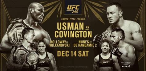 UFC 245 ‘Usman vs. Covington’ Play.